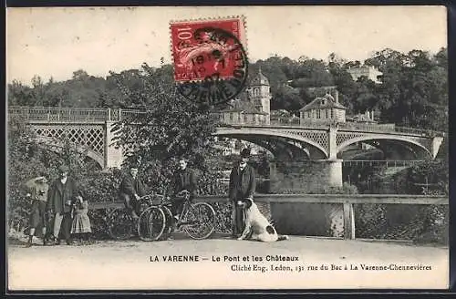 AK La Varenne, Le Pont et les Châteaux