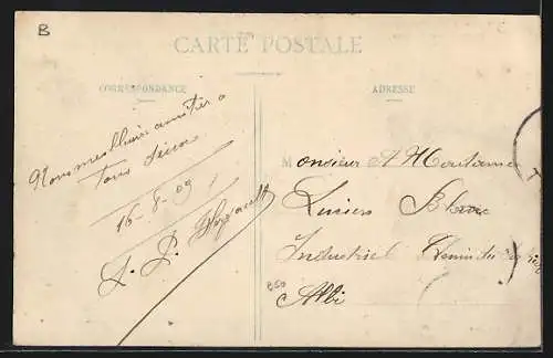 AK Charenton, Vue prise du Pont de Charenton, Pontons des Bateaux Parisiens