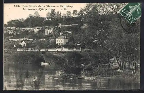 AK Petit-Bry, Les Bords de la Marne et la source d`Argent