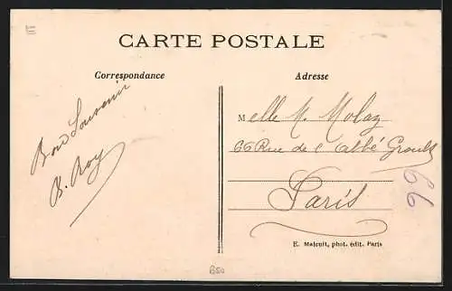 AK Bry-sur-Marne, Chemin du Halage, Un Embarcadère