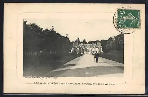 AK Boissy-Saint-Léger, Château de M. Berthier, Prince de Wagram