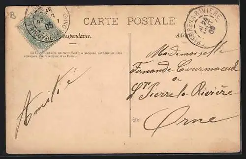 AK Ablon, Quai Magne et vue sur les bâtiments du village