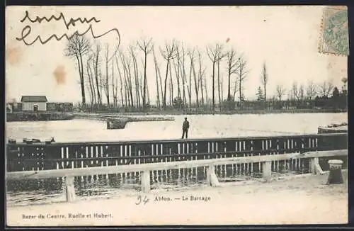 AK Ablon, Le Batrage et les arbres en hiver