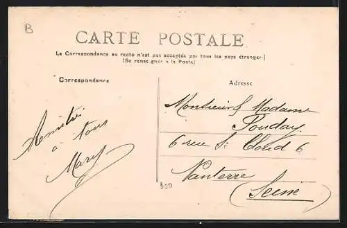 AK Villeneuve-Saint-Georges, Promenade sur l`Yerres, vue pittoresque en barques