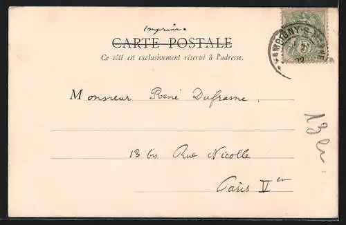 AK Joinville, Le Tour de Marne avec vue sur la rivière et les barques