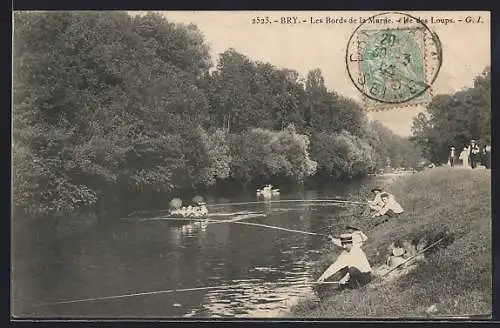 AK Bry, Les Bords de la Marne, Ile des Loups