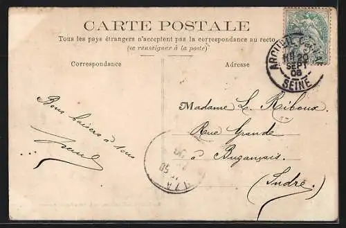 AK Arcueil-Cachan, L`Aqueduc et vue sur Arcueil