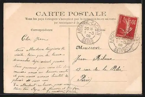 AK Cachan, Aqueduc des eaux du Loing