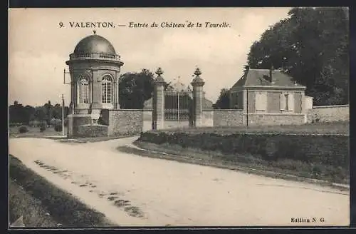 AK Valenton, Entrée du Château de la Tourelle