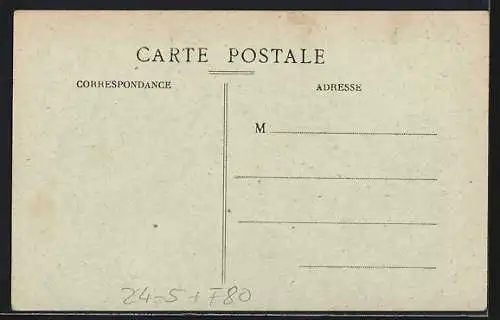 AK Ham /Somme, Les Inondations La Guerre 1914- 1918