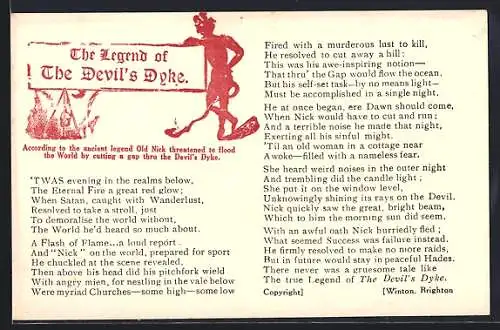 AK Brighton, The Legend of the Devil`s Dyke