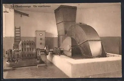 AK Bruxelles, Le Charbonnage, Un ventilateur