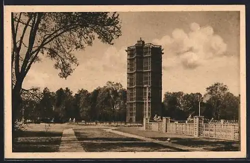 AK Dresden, Jubiläums-Gartenbau-Ausstellung 1926, der Grüne Dom