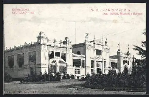 AK Milan, Esposizione di Milano 1906, Carrozzeria