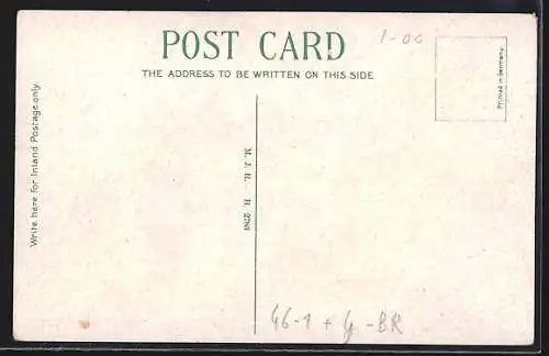 AK Clifton, The Royal Promenade and Triangle, Strassenbahn