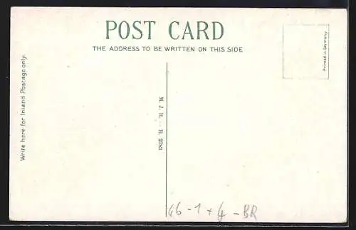 AK Clifton, The Royal Promenade and Triangle, Strassenbahn