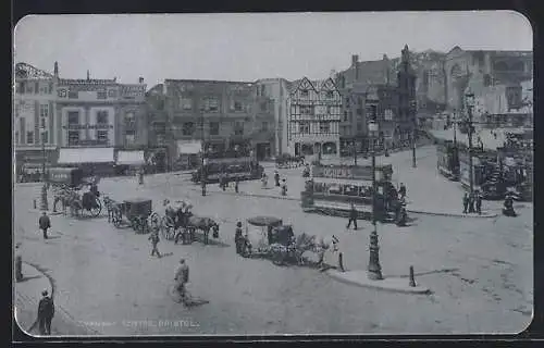 AK Bristol, Tramway Centre, Strassenbahn