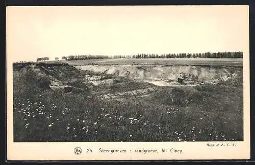 AK Ciney, Steengroeven, Zandgroeve