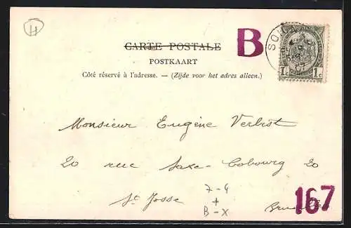 AK Soignies, Carrières du Hainaut, Pont roulant électrique