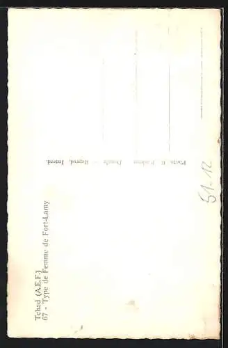 AK Fort-Lamy, Type de Femme