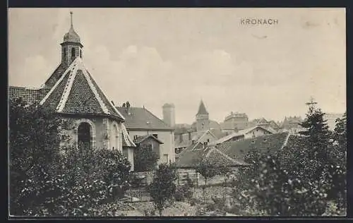 AK Kronach / Bayern, Partie in der Innenstadt