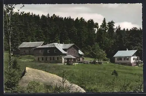 AK Fichtelberg / Fichtelgebirge, Gasthaus Seehaus