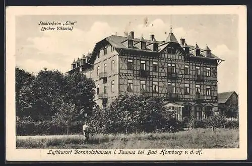 AK Dornholzhausen / Taunus, Victoria-Pensionat