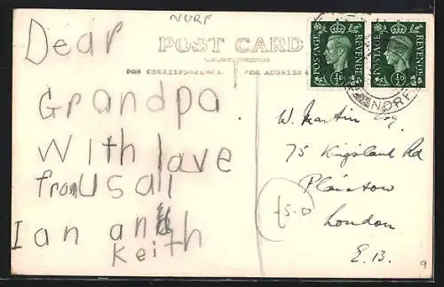 AK Holt, Gresham School