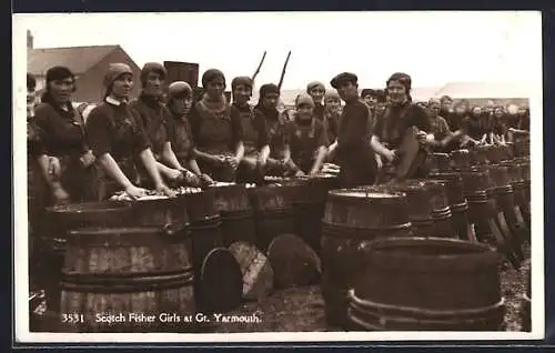 AK Gt. Yarmouth, Scotch Fisher Girls