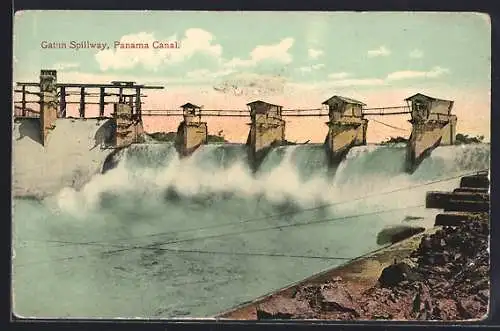 AK Gatun, Spillway, Panama Canal
