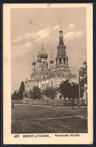 AK Brest-Litowsk, Gesamtansicht der Russ. Kirche
