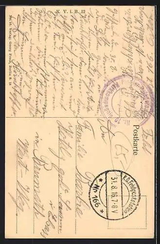 AK Wilna, Russisch orthodoxische Romanoff-Kirche