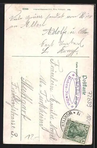 AK Hohen-Neuffen, Schloss im Jahre 1534