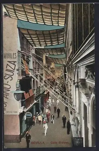 AK Sevilla, Calle Sierpes