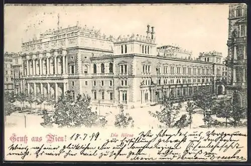 AK Wien, Börse mit Strassenpartie