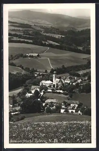 AK Zöbern, schöne Gesamtansicht