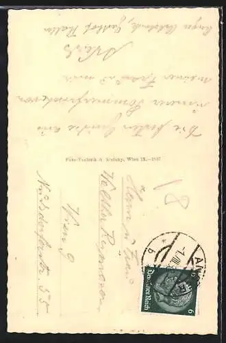 AK Anger b. Weiz, Blick zur Kirche