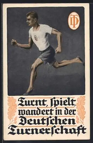AK Turnt, spielt, wandert in der Deutschen Turnerschaft, Läufer