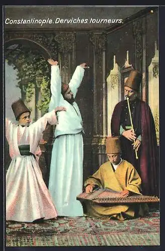 AK Constantinople, Derviches tourneurs