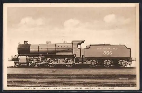 AK Mixed Traffic Locomotive No. 866, Southern Railway