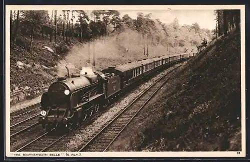 AK englische Eisenbahn The Bournemouth Belle