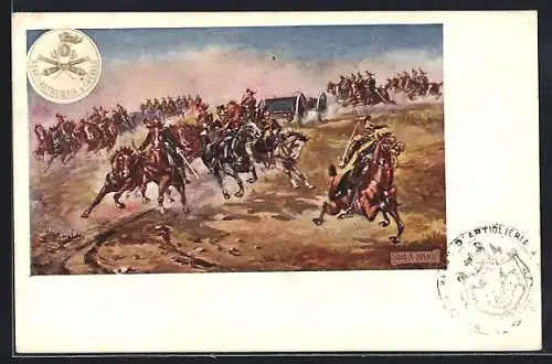 AK Regg. to Artiglieria a Cavallo, Stab Roma a Marzi