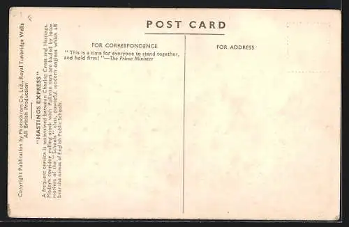 AK Hastings Express, englische Eisenbahn