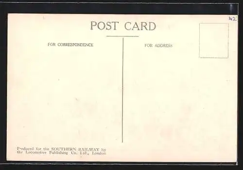 AK englische Eisenbahn King Arthur