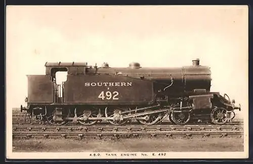 AK Tank Engine No. E 492