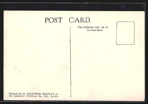 AK englische Eisenbahn Southern Belle Pullman Limited Express