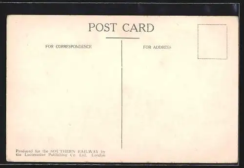 AK englische Eisenbahn Southern Belle Pullman Limited Express