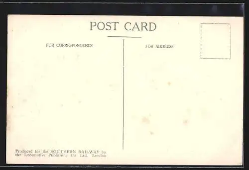 AK englische Eisenbahn Southern Belle Pullman Limited Express