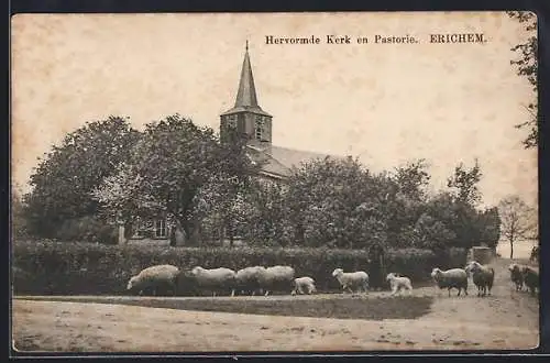 AK Erichem, Hervormde Kerk en Pastorie