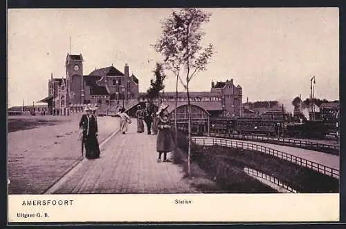 AK Amersfoort, Station, Bahnhof